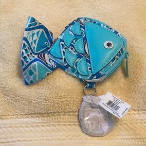 Vera Bradley Fish Bag Charm